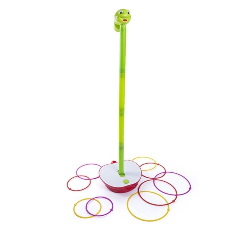  لعبة رمي الحلقات بتصميم دودة - 19 قطعة