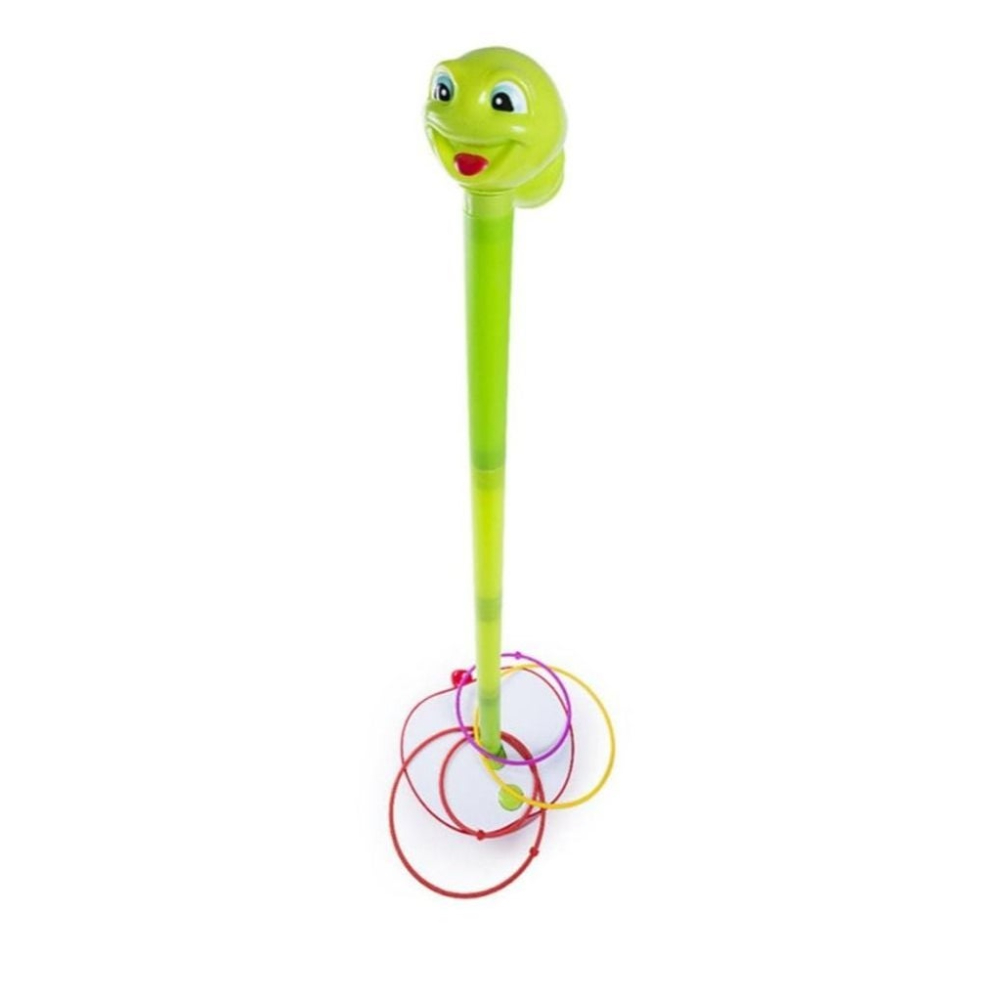  لعبة رمي الحلقات بتصميم دودة - 19 قطعة