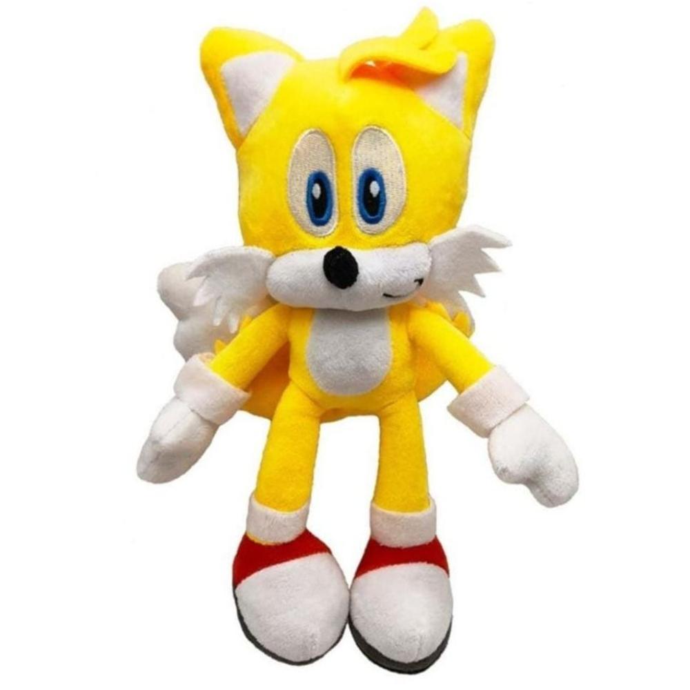  دمية سوبر سونيك المحشوة والناعمة - أصفر