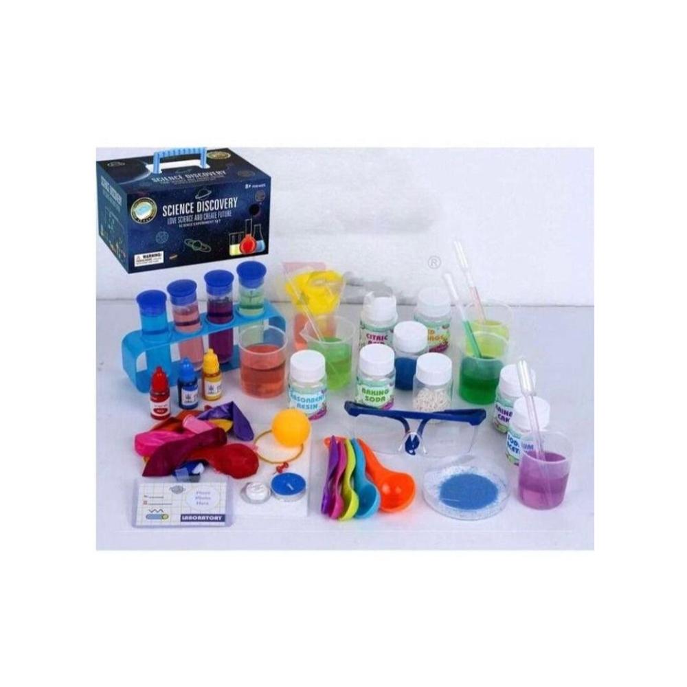 لعبة مرح لعبة مختبر الكيمياء المنزلية للأطفال