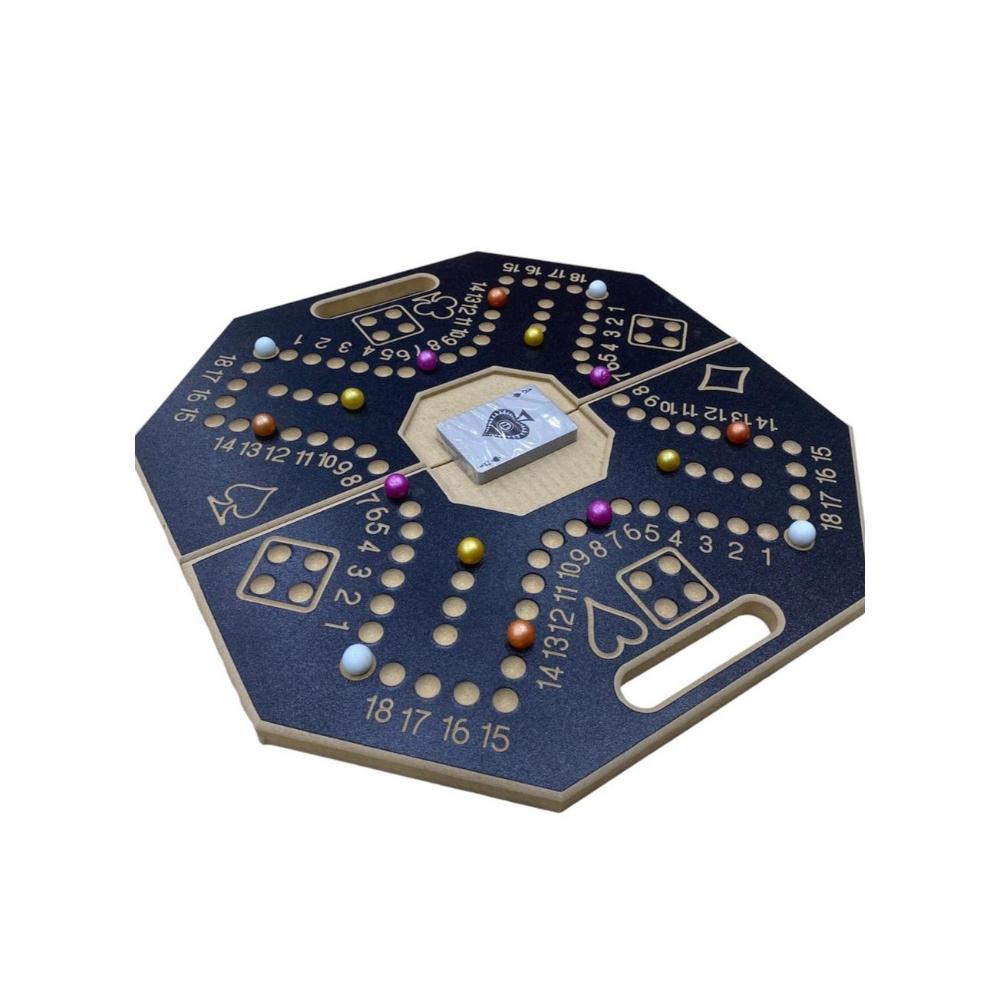  لعبة جاكارو مرقمة 4 لاعبين 3 مقاسات - اختيار عشوائي