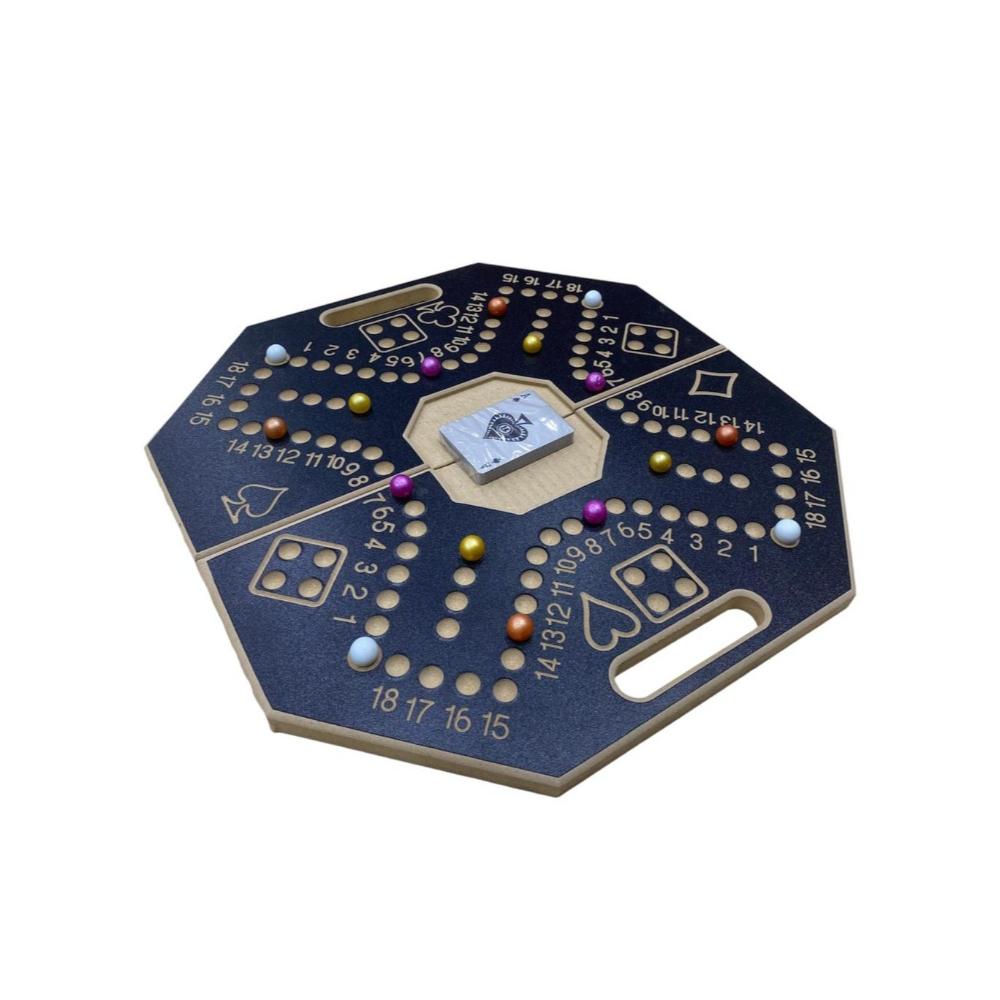  لعبة جاكارو مرقمة 4 لاعبين 3 مقاسات - اختيار عشوائي