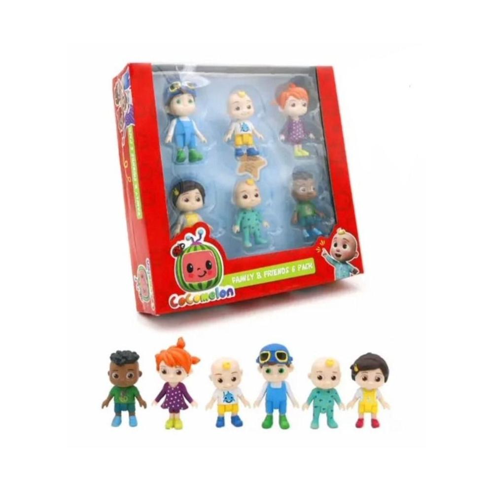  طقم مجسم كوكوميلون فريندز آند فاميلي - 6 قطع