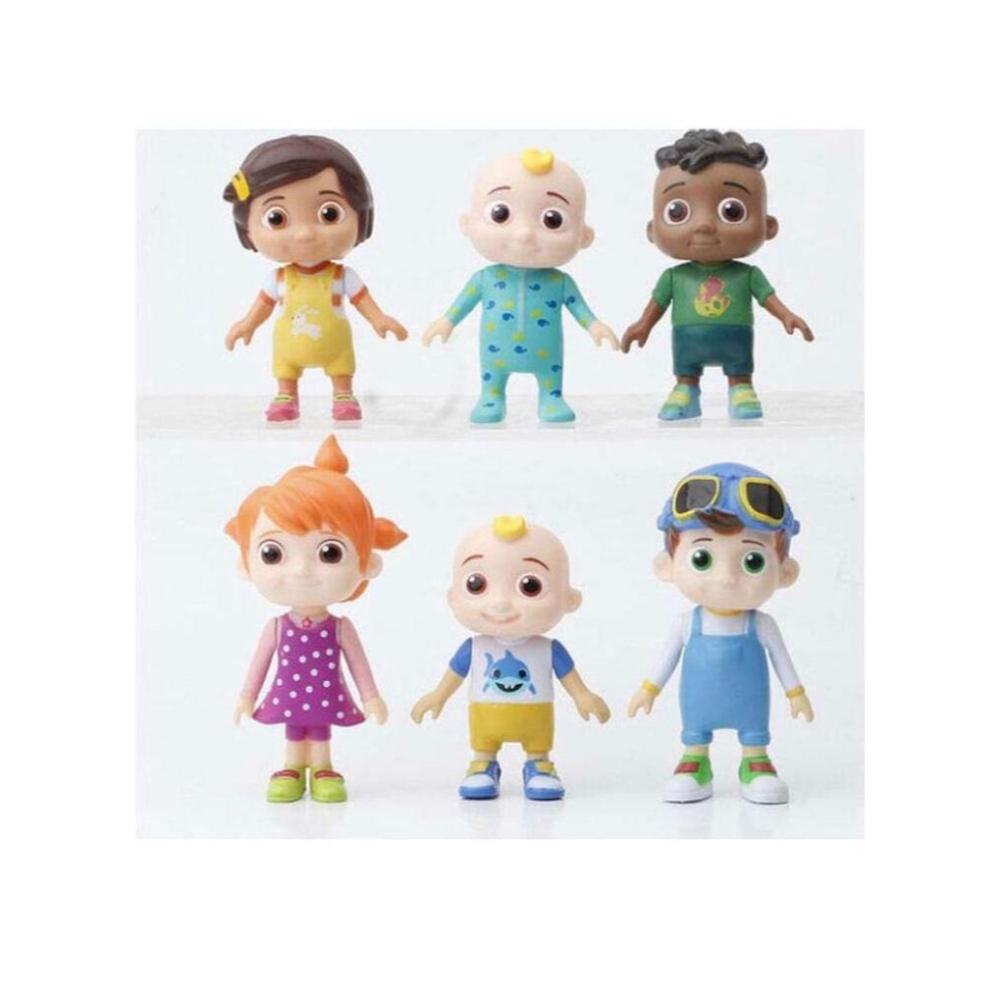  طقم مجسم كوكوميلون فريندز آند فاميلي - 6 قطع