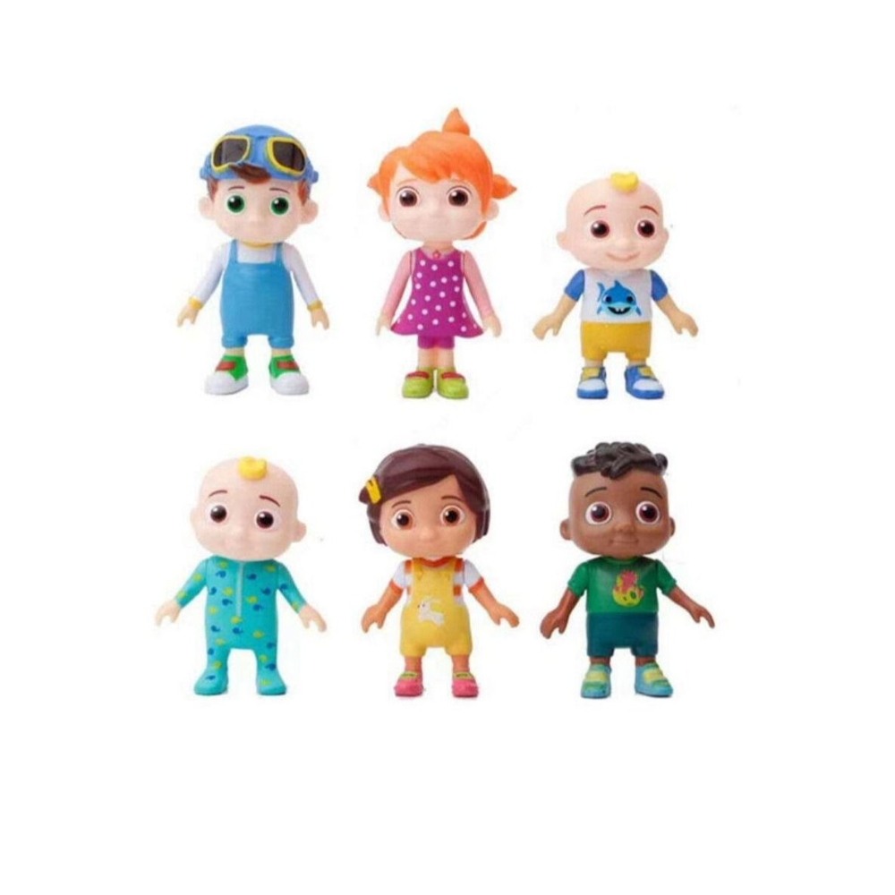  طقم مجسم كوكوميلون فريندز آند فاميلي - 6 قطع