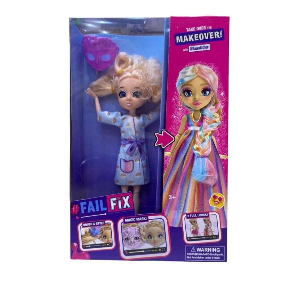  مجموعة من الدمى العصرية مع أقنعة تنكرية