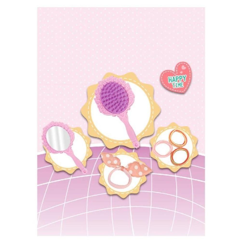 بيبي دمية مكياج مع أدوات وتصفيف الشعر