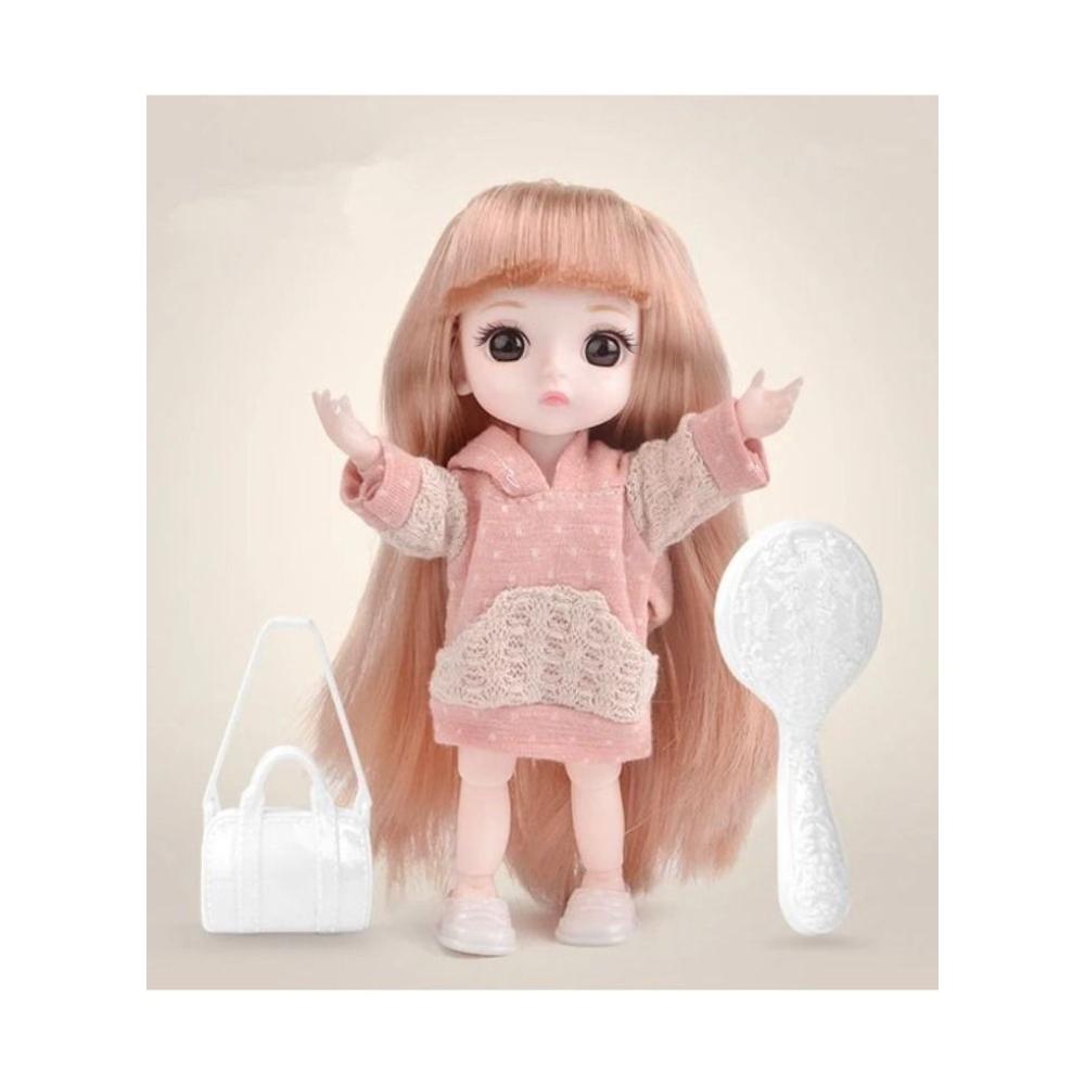  لعبة عروسة مع إكسسوارات ومشط