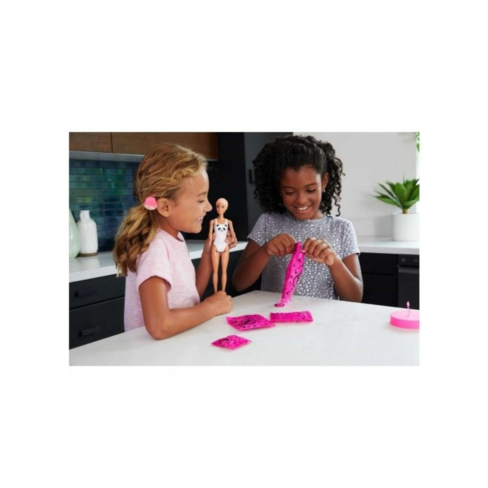 باونير دمية مفاجأة تكشف اللون بالماء مع إكسسوارات