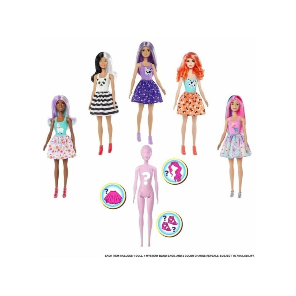 لعبة مرح دمية تشيلسي مع 6 مفاجآت يكشف الماء عن مظهر الدمية