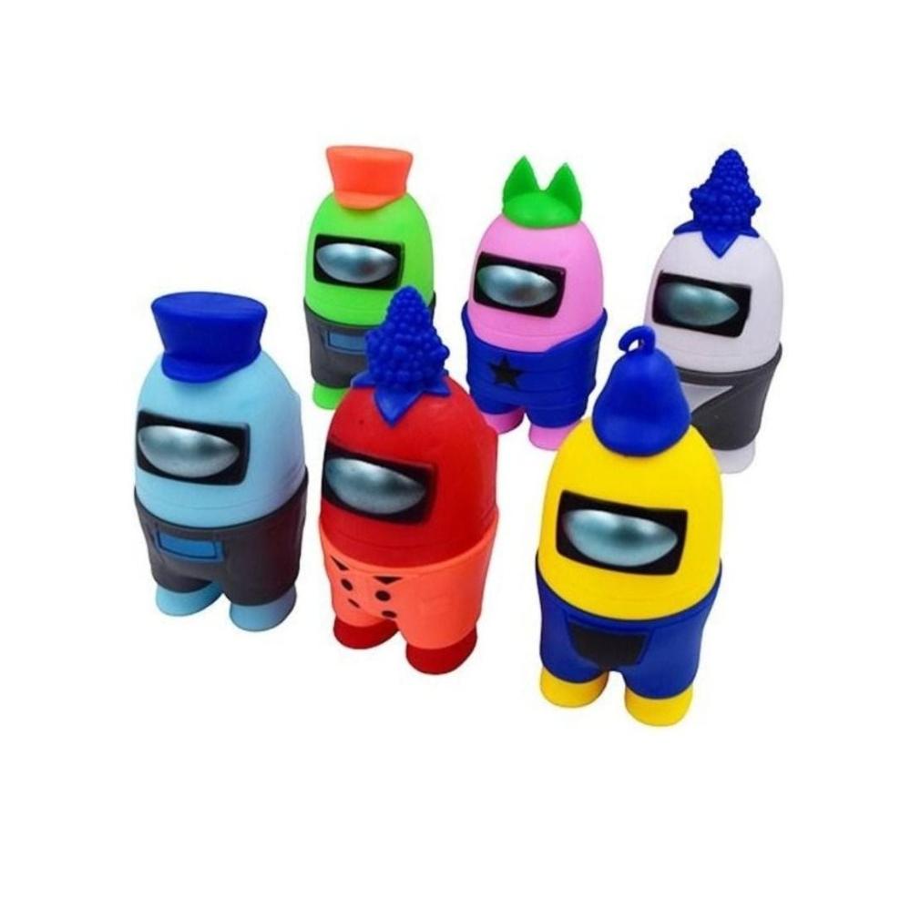 لعبة مرح مجموعة من 6 شخصيات من بيننا لعبة ممتعة للأطفال - موديل k5376