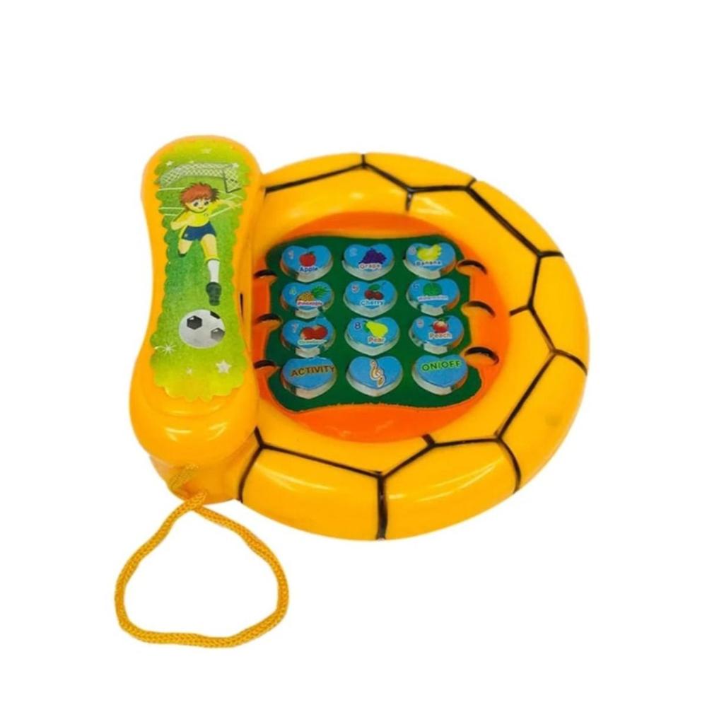 لعبة مرح لعبة هاتف موسيقي للأطفال مع موسيقى وضوء