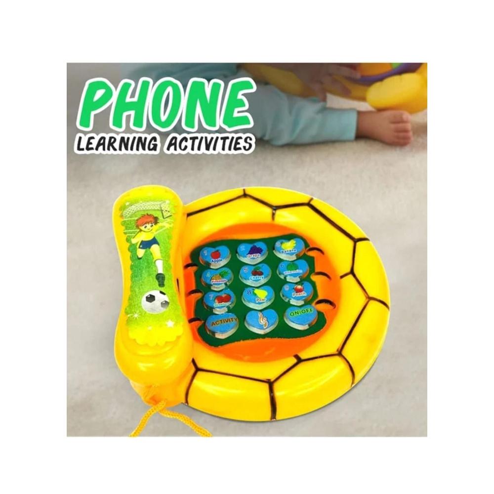 لعبة مرح لعبة هاتف موسيقي للأطفال مع موسيقى وضوء