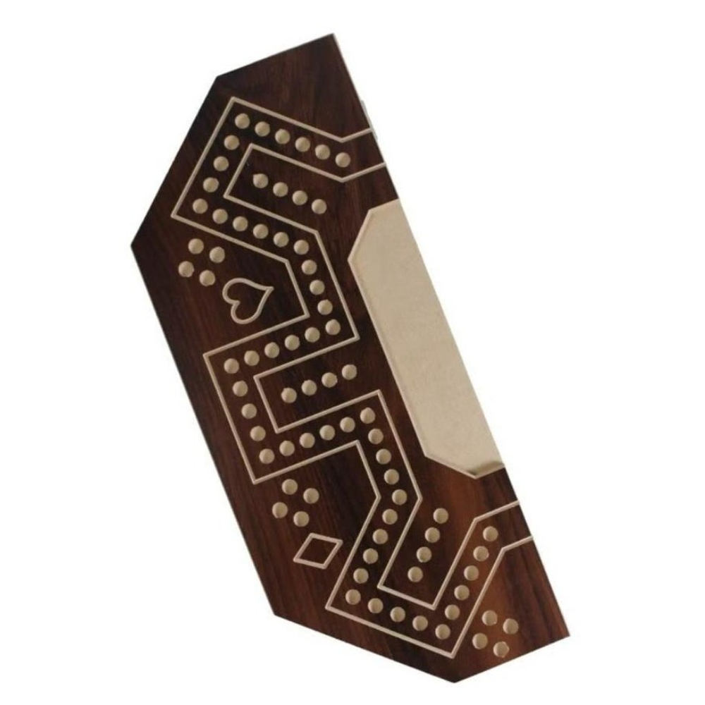  طقم جاكارو ملكي 6 لاعبين مع 24 حجر وأوراق لعب قابلة للطي