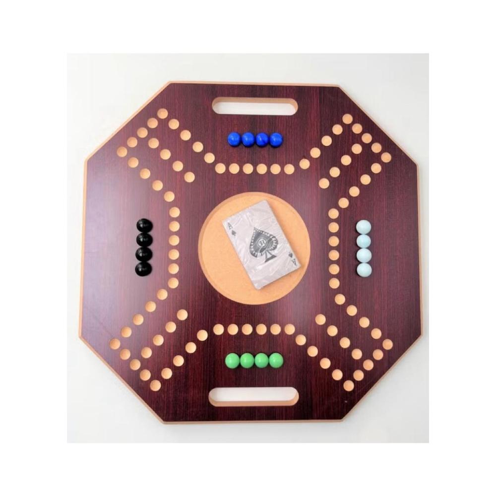  طقم جاكارو ملكي 4 لاعبين مع 16 حجر رخامي متين