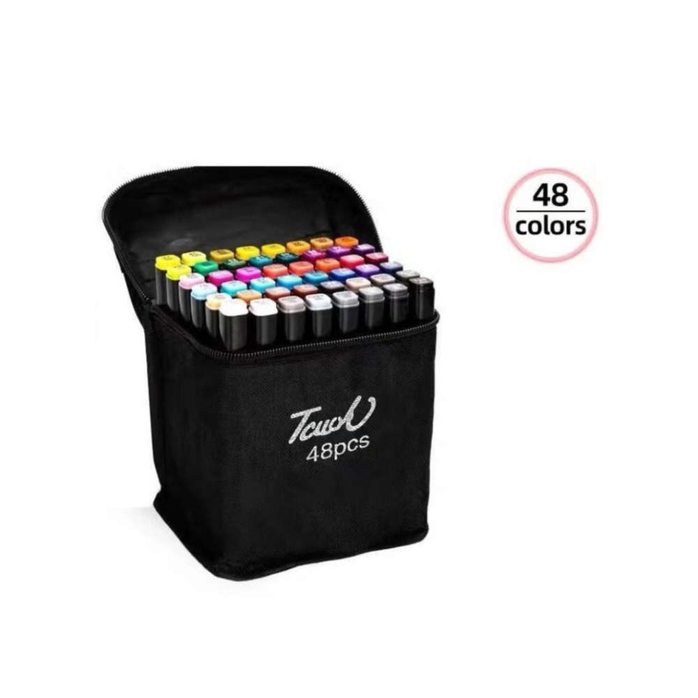 تاتش مجموعة أقلام تلوين - 48 لون