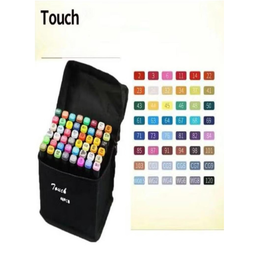 تاتش مجموعة أقلام تلوين - 48 لون