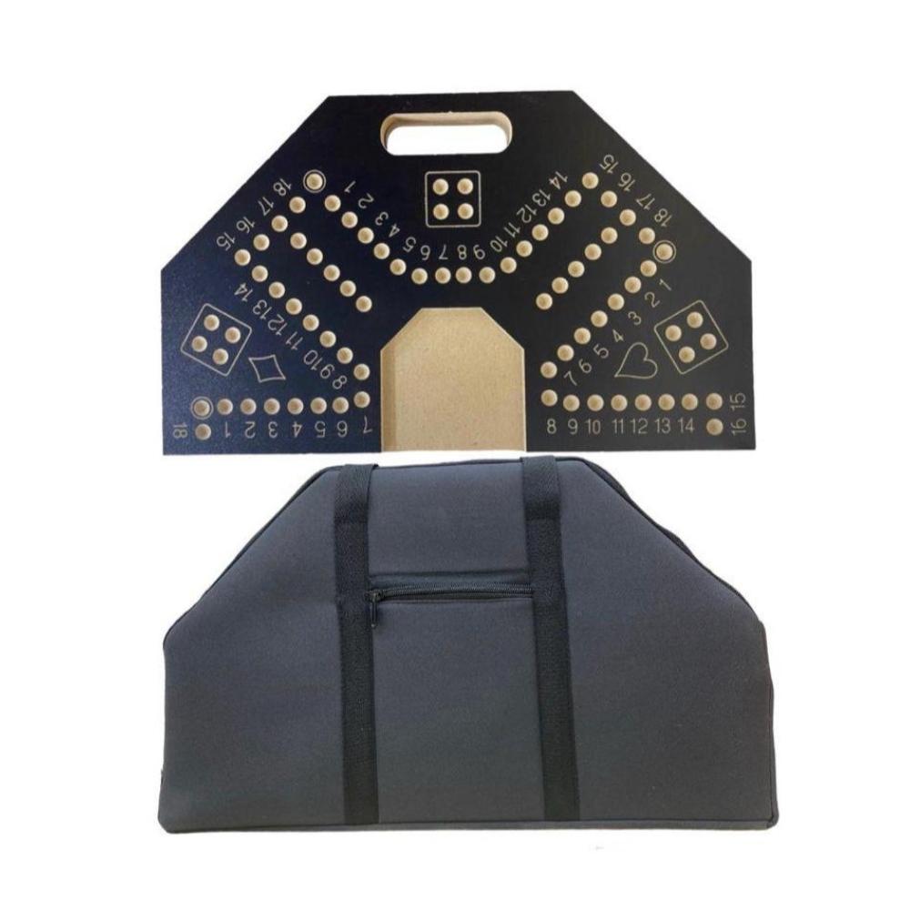 لعبة مرح لوحة لعبة جاكارو لعبة الغاز 6 اشخاص قابل للطي - موديل K5537