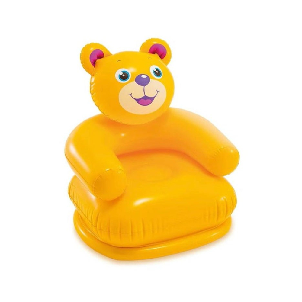 لعبة مرحه كرسي قابل للنفخ متين بتصميم حيوان مبتهج - موديل K5550
