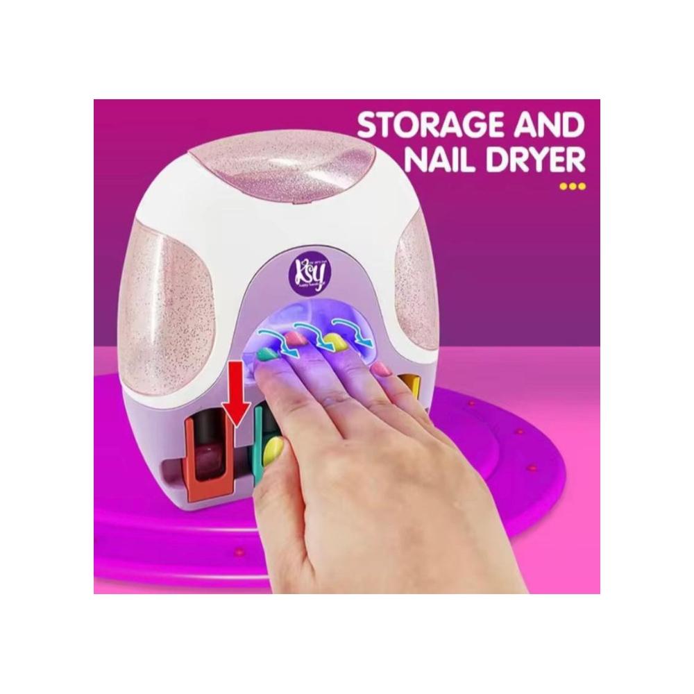 لعبة مرح مجموعة مناكير تزيين الأظافر للأطفال