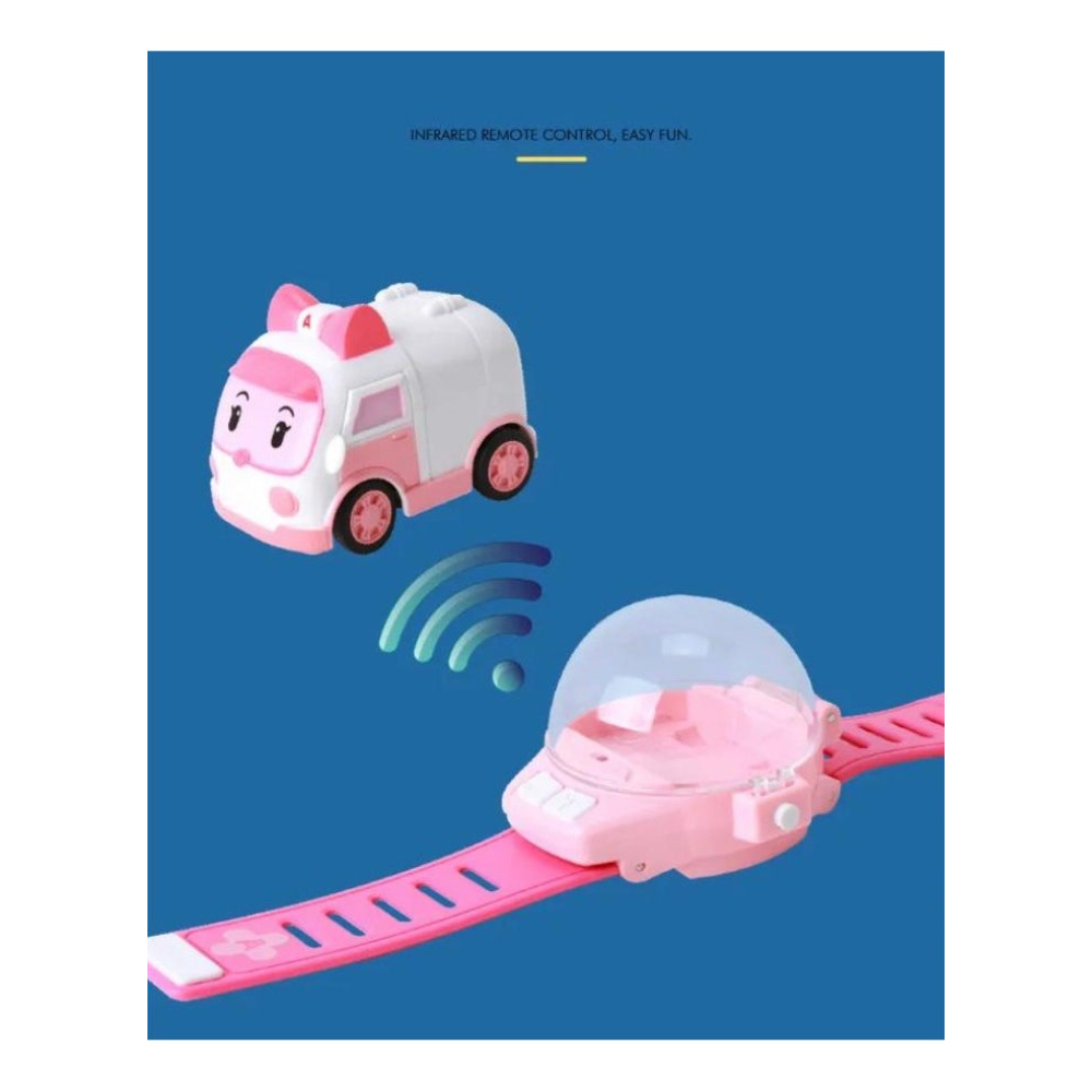 لعبة مرح سيارة تحكم عن بعد شحن USB وساعة 2.4 جيجا هرتز
