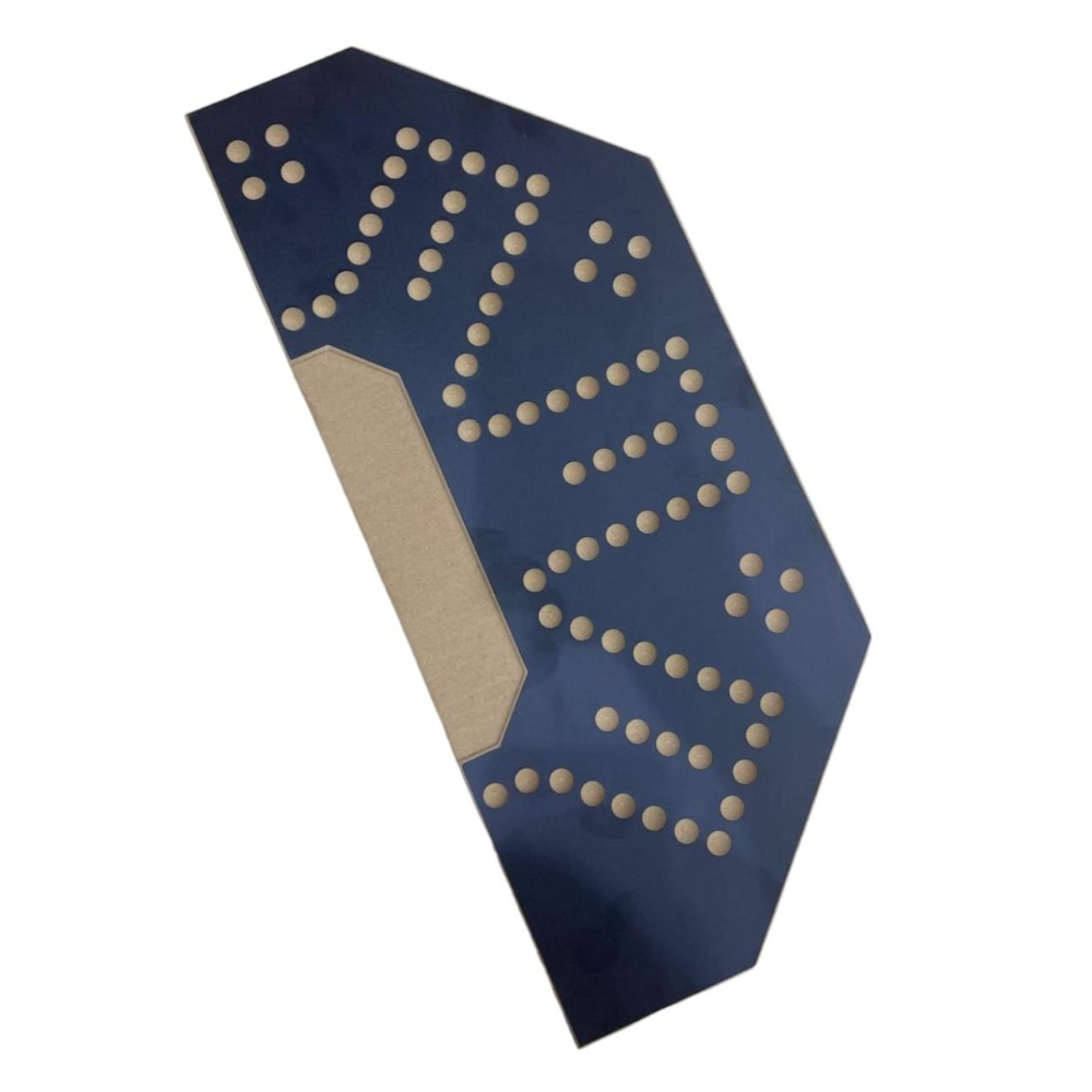 لعبة مرح لعبة جاكارو خشبية قوية 6 لاعبين مع شنطة فاخرة - 45×55 سم