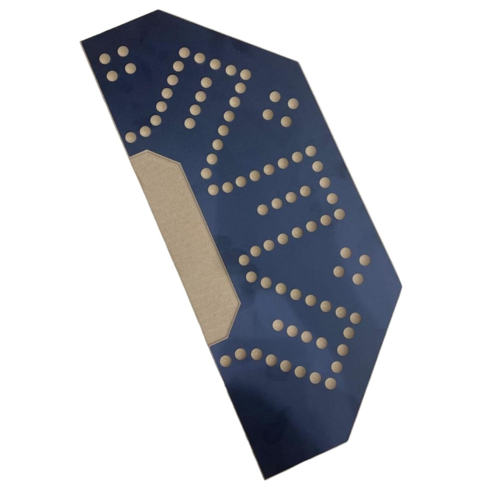 لعبة مرح لعبة جاكارو خشبية قوية 6 لاعبين - 45x55 سم