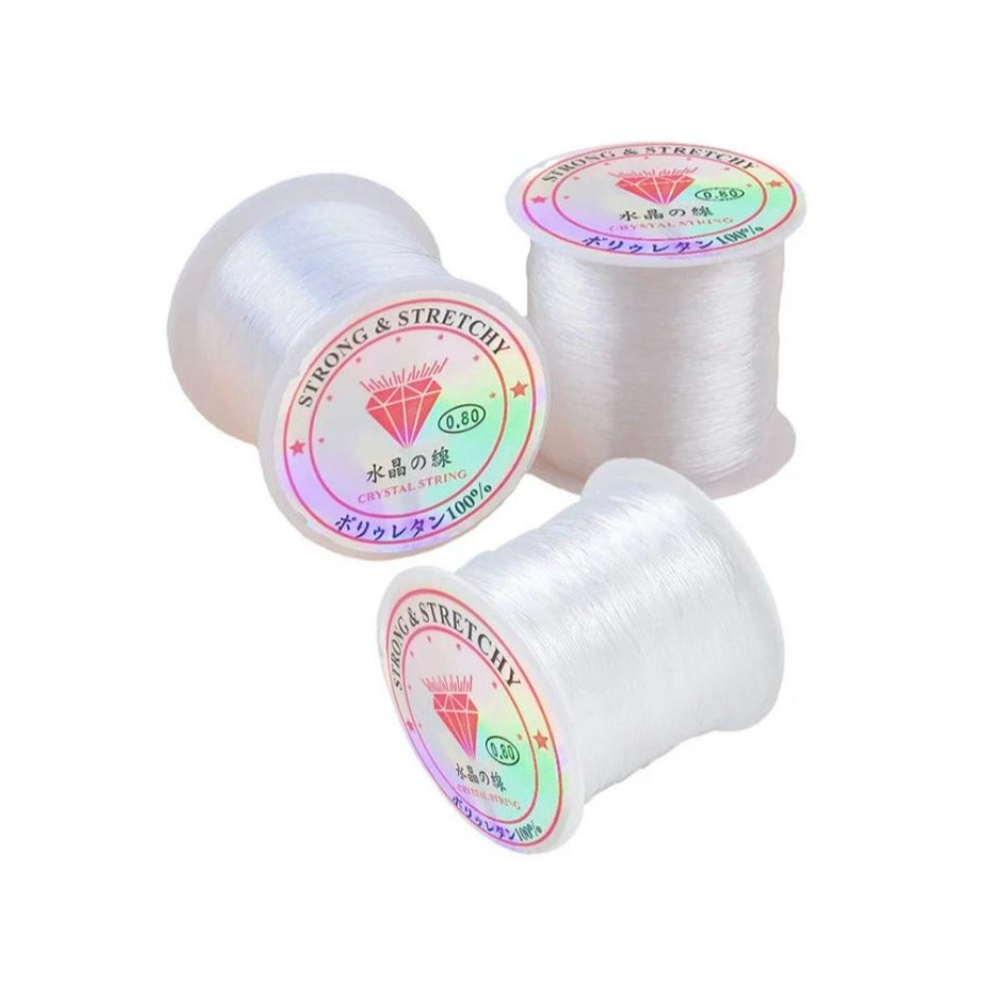 لعبة مرح خيط كريستال مرن شفاف متعدد الاستخدام 3 قطع - موديل k5659