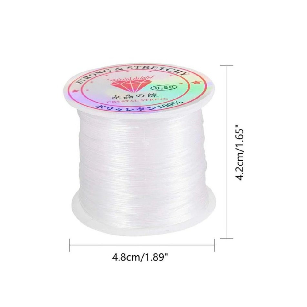 لعبة مرح خيط كريستال مرن شفاف متعدد الاستخدام 4 قطع - موديل K5662