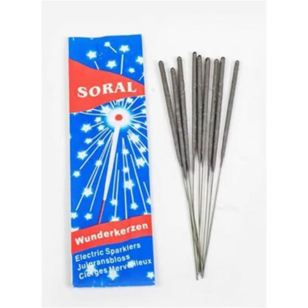 سورال شموع شرار بنجوم الليل علبة - 10عود