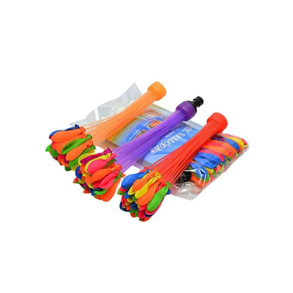 لعبة مرح مجموعة بالونات مائية متينة 111 قطعة - 2.8x23.6x13.6 سم