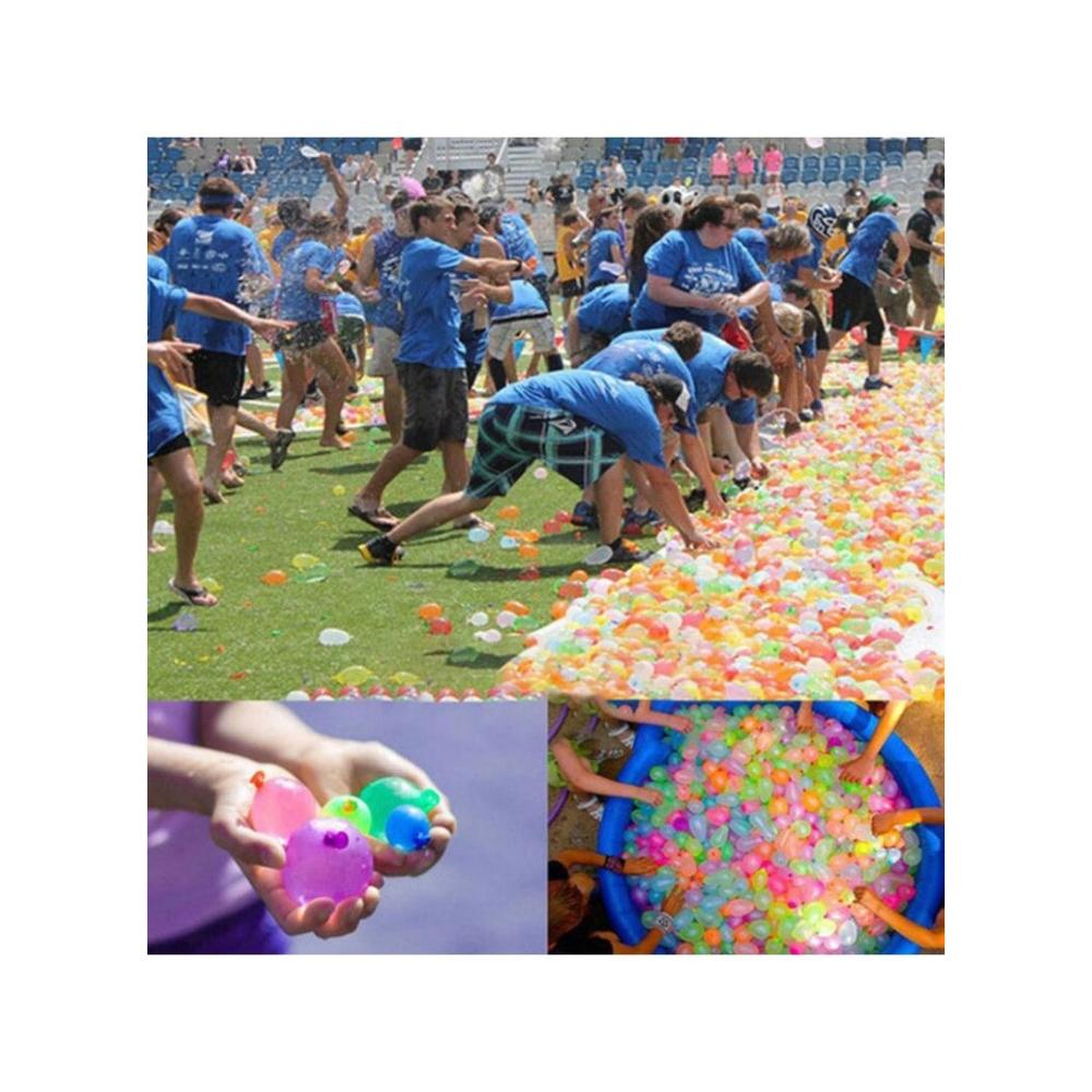 لعبة مرح مجموعة بالونات مائية متينة 111 قطعة - 2.8x23.6x13.6 سم