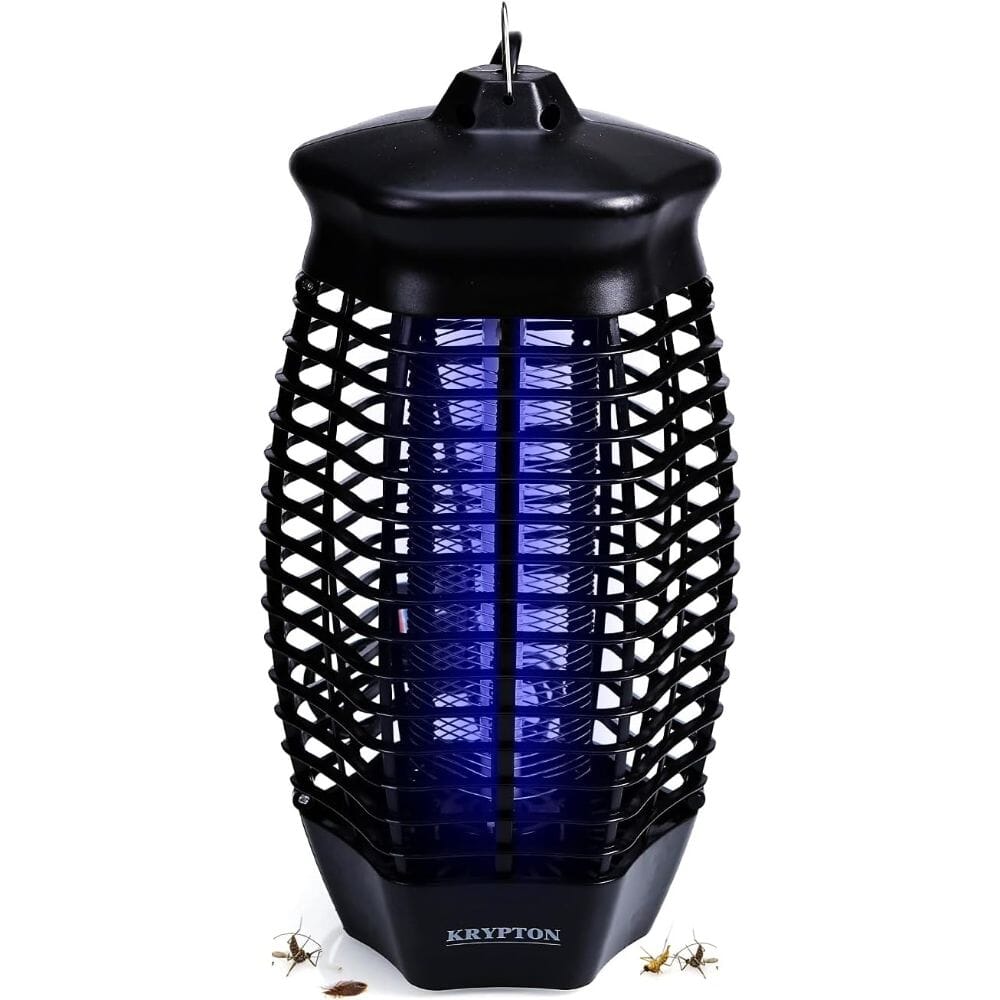 كريبتون قاتل حشرات 6 واط، قاتل للذباب والحشرات، اسود -KNBK5111