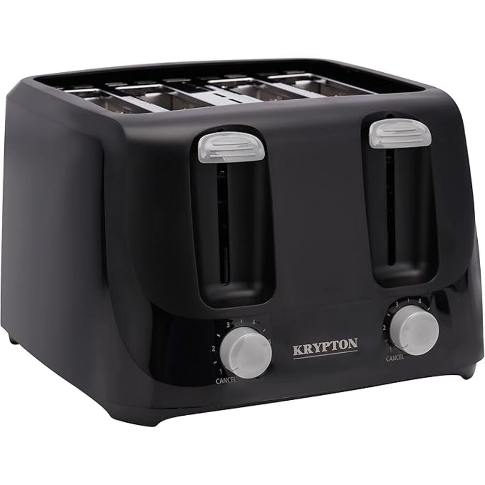 كريبتون محمصة خبز 4 شرائح، اسود، 1400 واط - KNBT6295