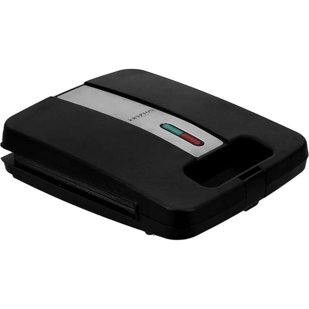 صانعة الدونات سعة 12 قطعة بطلاء مانع للالتصاق، مع مصابيح اشارة الطاقة والجاهزية، وحماية من الحرارة الزائدة ومقبض بارد الملمس واقدام مقاومة للانزلاق وزخرفة من الستانلس ستيل - KNDM6367