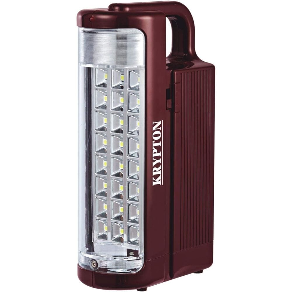 فانوس LED قابل لإعادة الشحن من كريبتون، فانوس طوارئ للتخييم مع وظيفة تعتيم الضوء، مصابيح LED مضيئة ميجا، عمل 150 ساعة (ضوء ساطع) - KNE5094