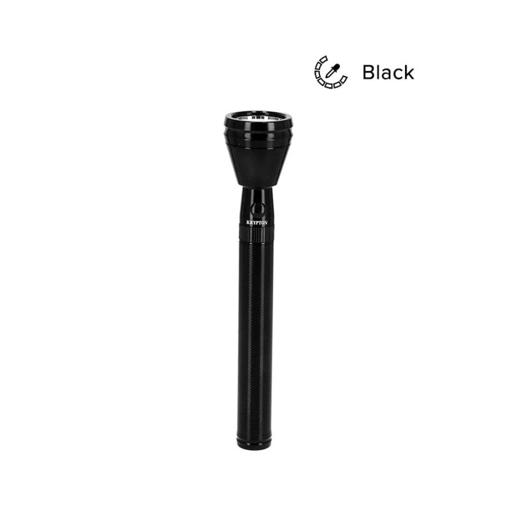 مصباح يدوي LED قابل للشحن أسود - KNFL5124