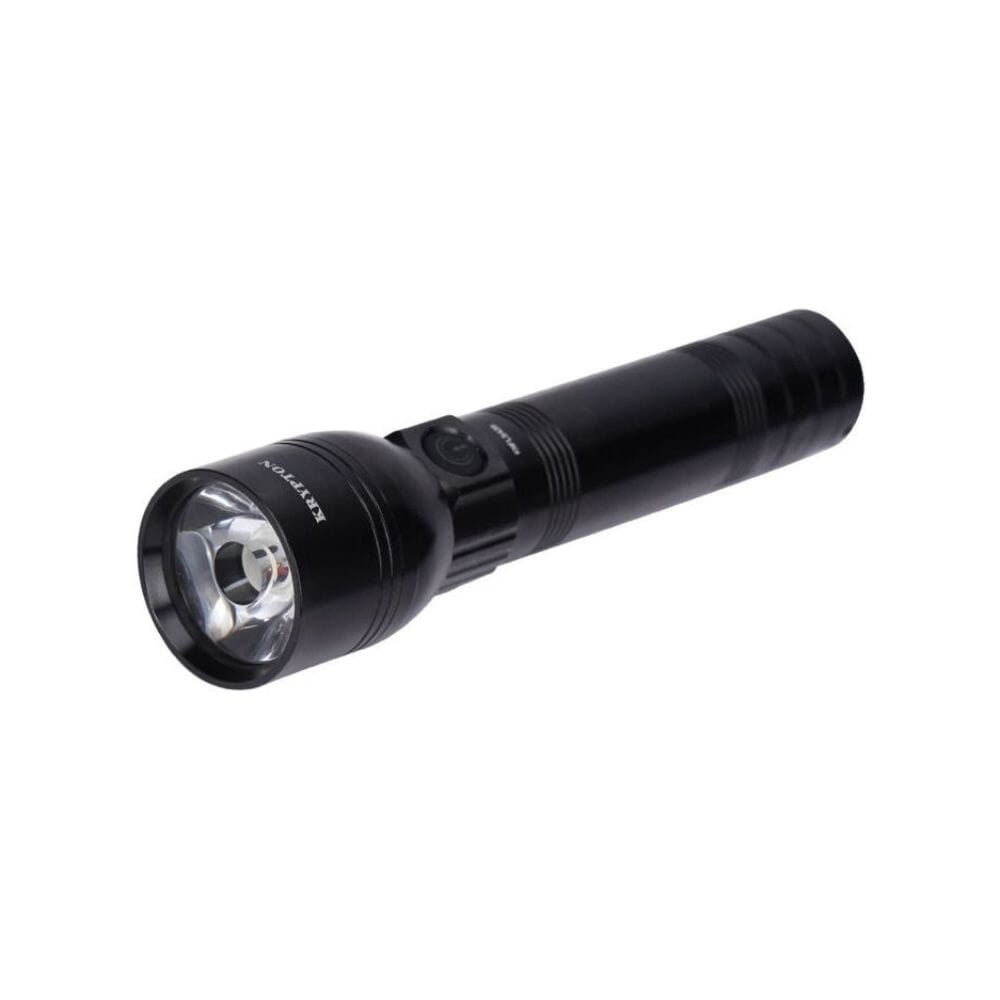 مصباح يدوي LED قابل لإعادة الشحن أسود - KNFL5438