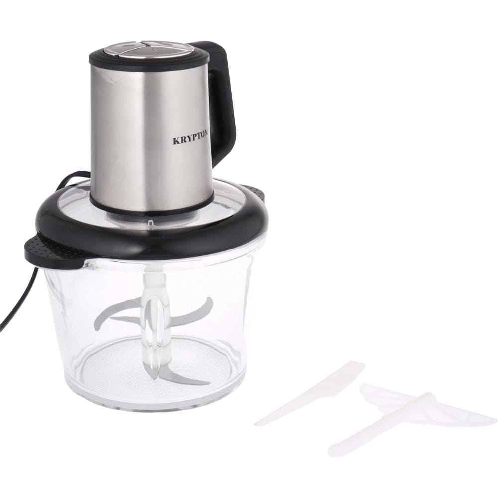 مفرمة متعددة الاستخدامات ٣ لتر و ٥٠٠ واط من كريبتون، أسود/فضي KNMC6567