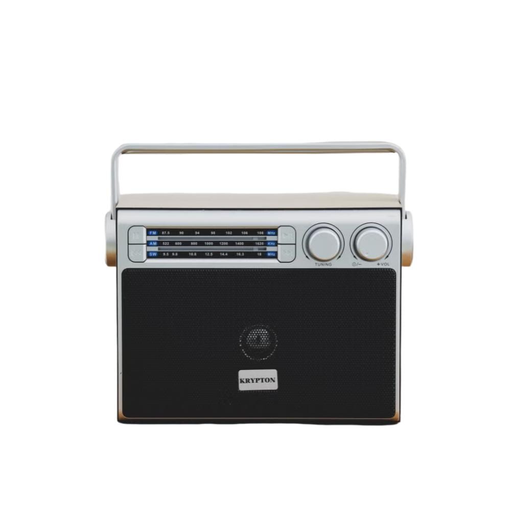 راديو متعدد الوظائف FM و MW و SW و USB وبلوتوث من كريبتون KNR6372