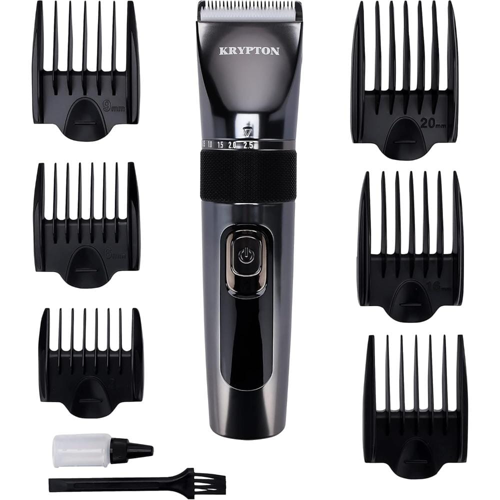 ماكينة تشذيب الشعر واللحية الاحترافية الرقمية من كريبتون KNTR5441