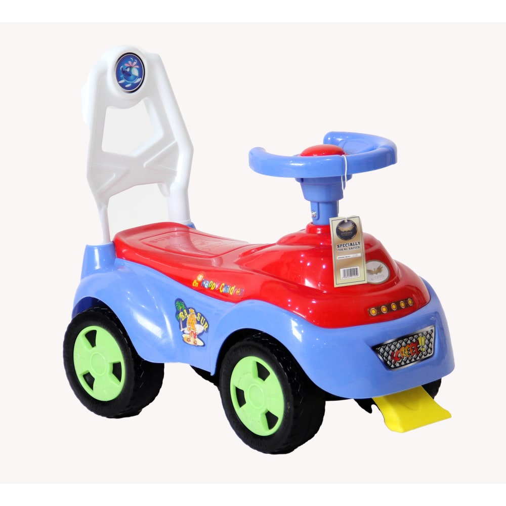 السفير سيارة ركوب أطفال دفع يدوي مع مقبض خلفي
