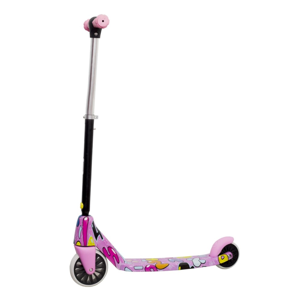 سكوتر أطفال قابل للطي موديل J-ST987SP - وردي