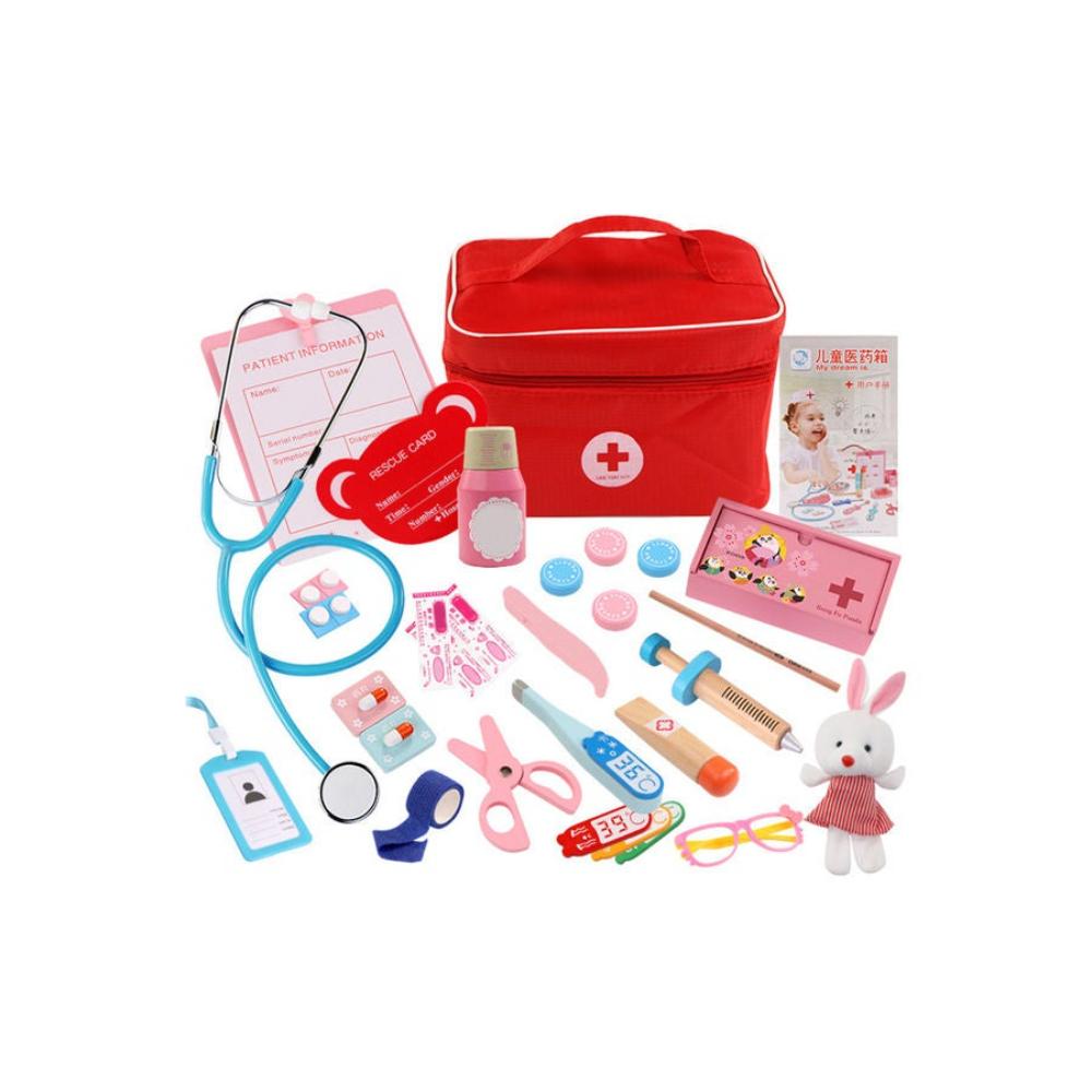  لعبة معدات الطبيب الطبية