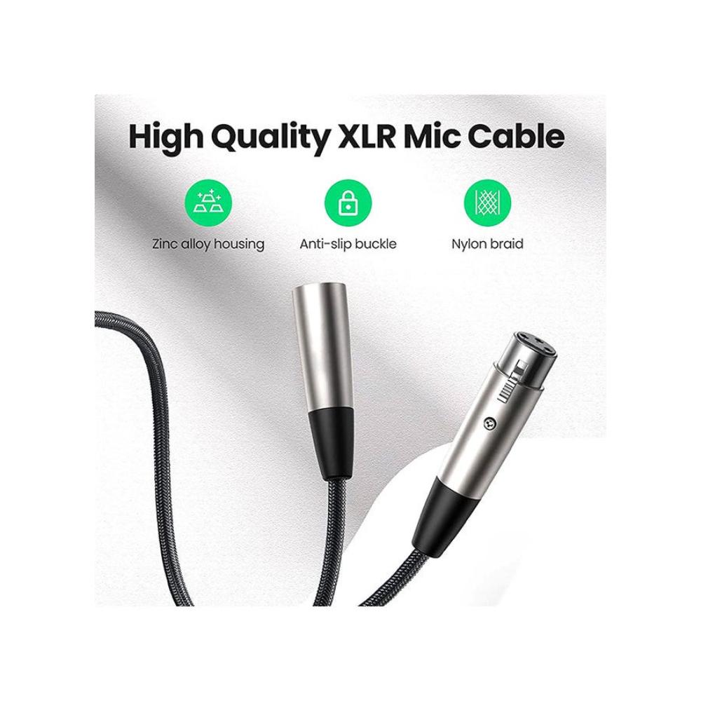 كابل صوت XLR نحاس خالي من الأكسجين 3 أمتار