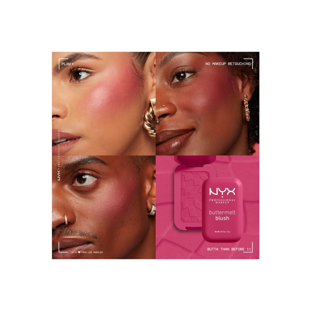 بودرة خدود بوتيرميلت نيكس رقم 11 - لون أحمر