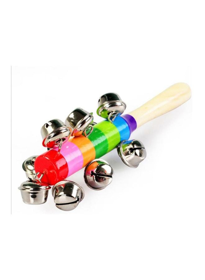 أو إي إم لعبة خشخيشة يدوية بأجراس موديل 2850 - متعددة الألوان