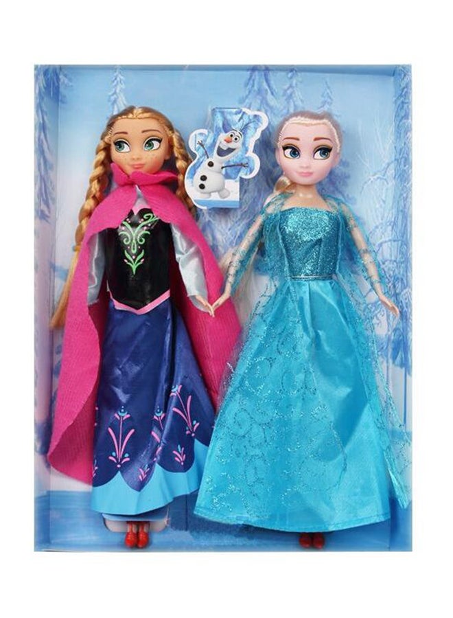  دمى أميرات فروزن آنا وإلسا