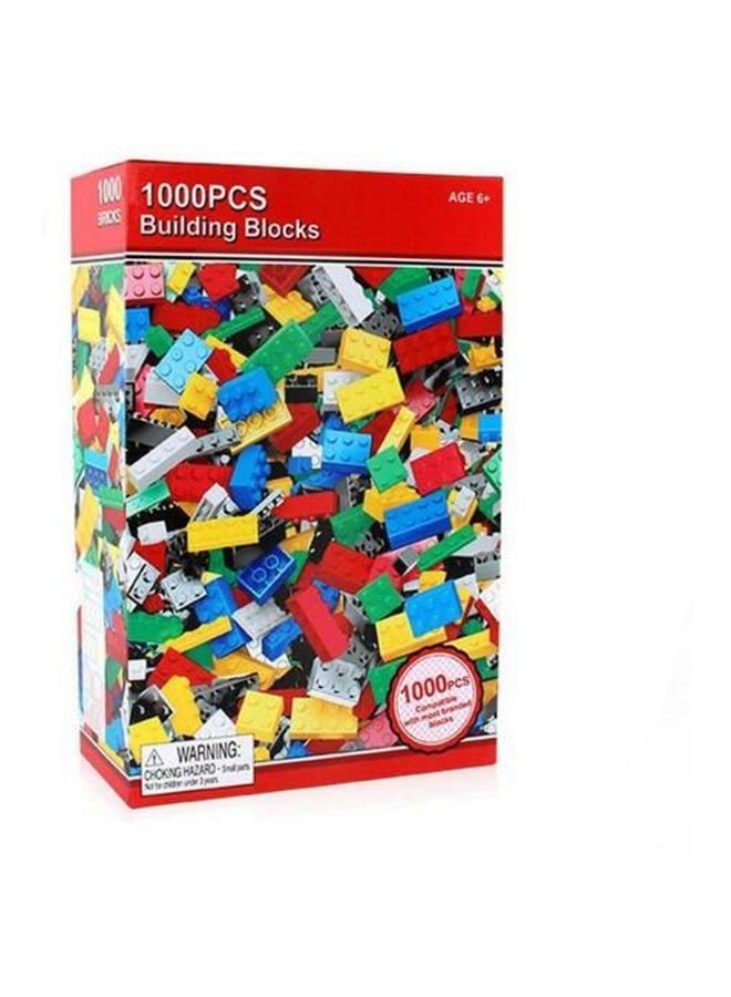  مكعبات بناء تعليمية للأطفال أكبر من 3 سنوات - 1000 قطعة