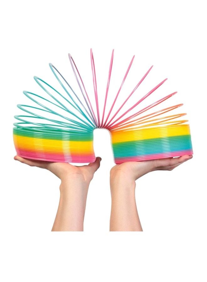  توبار لعبة سبرينكي سلينكي عملاقة بألوان قوس قزح - مقاس 155x155x150سم